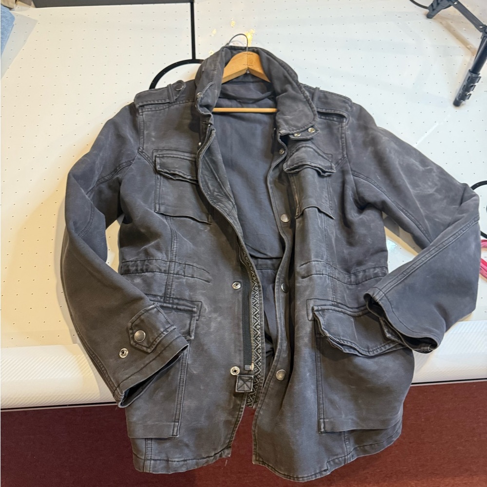 Diesel Blue Military Field Jacket